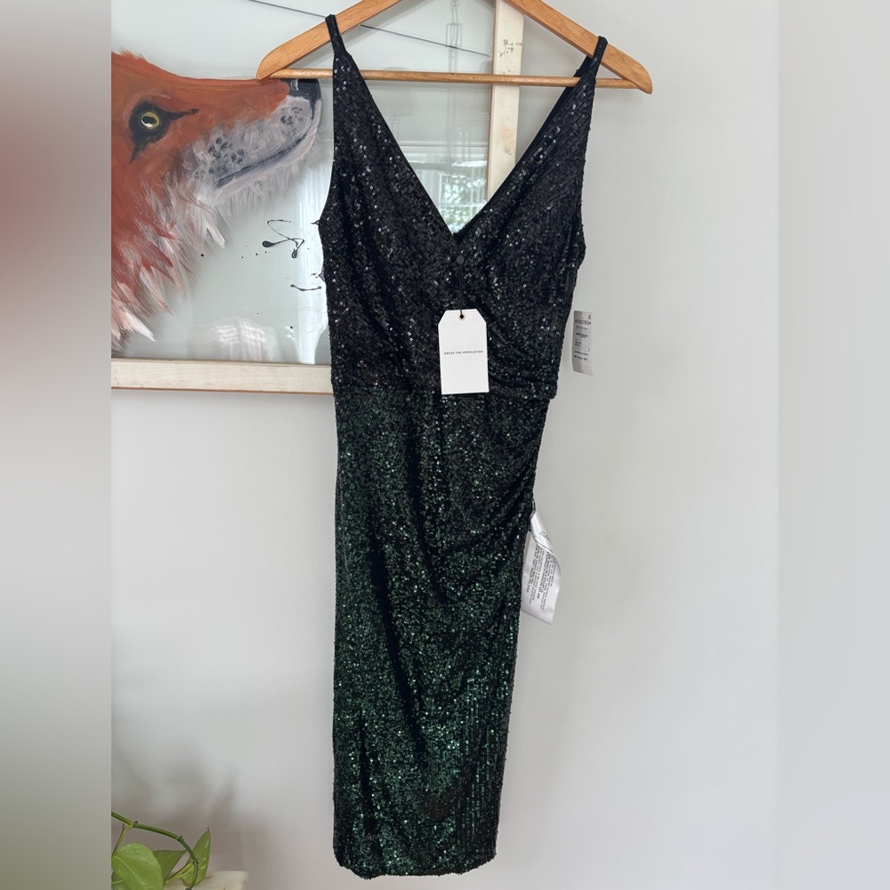 Dress the Population Sequin Dress